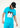 T-shirt Helvetica Cancun Turqoise Helvetica
