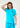 T-shirt Helvetica Foster Turquoise Helvetica