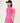 T-shirt Helvetica Lincoln Pink Helvetica